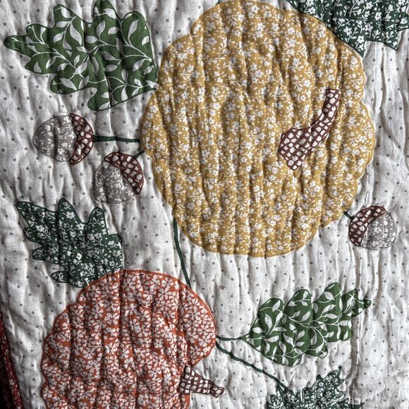 The Farmhouse Rachel Ashwell Quilted Reversible Table Runner 16x72 Thanksgiving - Picture 7 of 7